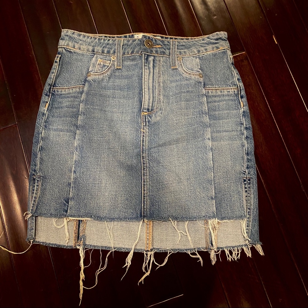 PAIGE DENIM SKIRT